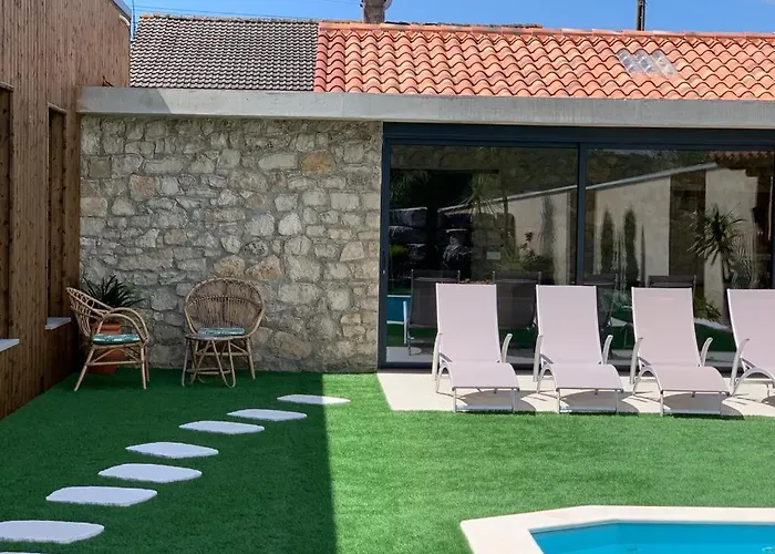 Adega D'aldeia Com Piscina E Jacuzzi Tatil Evi *
